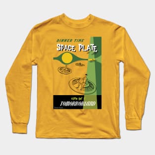 "Space Plate" - Disnerland Parody Long Sleeve T-Shirt